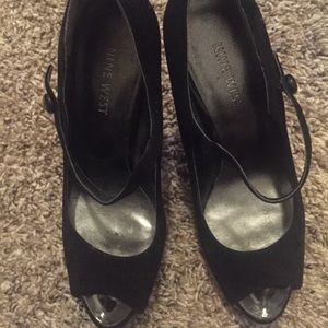 Nine West Luminous Peep Toe Mary Jane